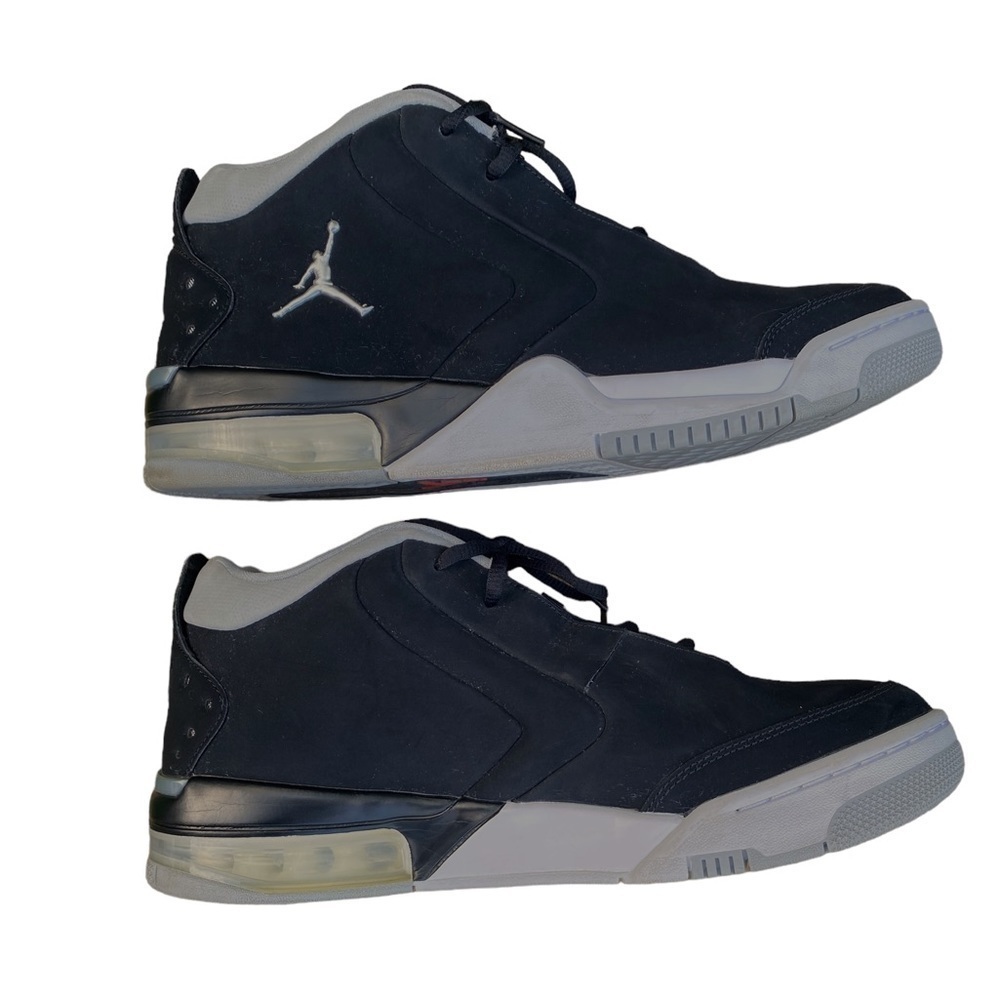 Jordan Big Fund 23  Black Suede Mens 11